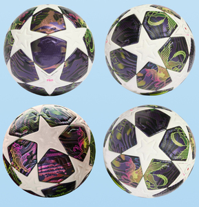 Nouveau style 2026 : Ballon de <span class=keywords><strong>football</strong></span> en cuir PU violet foncé, durable, pour compétition professionnelle, avec couleur personnalisable - Product Image 2