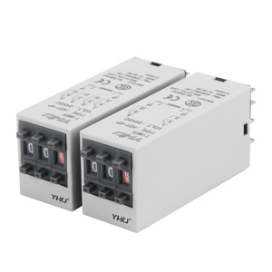 รีเลย์หน่วงเวลา Yhkj 12V 24V 220V ปุ่มปรับได้ ความแม่นยำสูง สำหรับระบบอัตโนมัติเชิงกล - Product Image 2