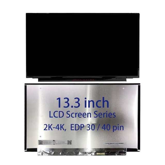 New Wholesale in Stock 13.3 Inch Laptop LCD Screen Replacement 2K 4K 1920 X 1080 Laptop Parts