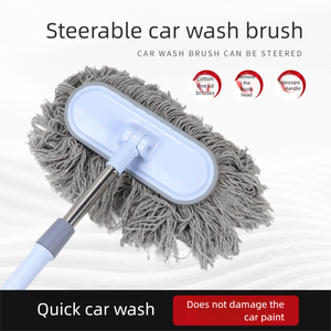 Les poils doux de la brosse spéciale pour voiture pour les serpillières de lavage de voiture rétractables n'endommagent <span class=keywords><strong>pas</strong></span> la voiture - Product Image 3