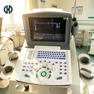 Appareil d'échographie numérique portable noir et blanc avec traitement d'image avancé <span class=keywords><strong>pour</strong></span> un diagnostic clinique vétérinaire clair - Product Image 6
