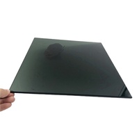 Verre flotté solide teinté noir gris foncé de 3 mm à 12 mm pour usage industriel et décoratif dans les salles de bain et les espaces extérieurs