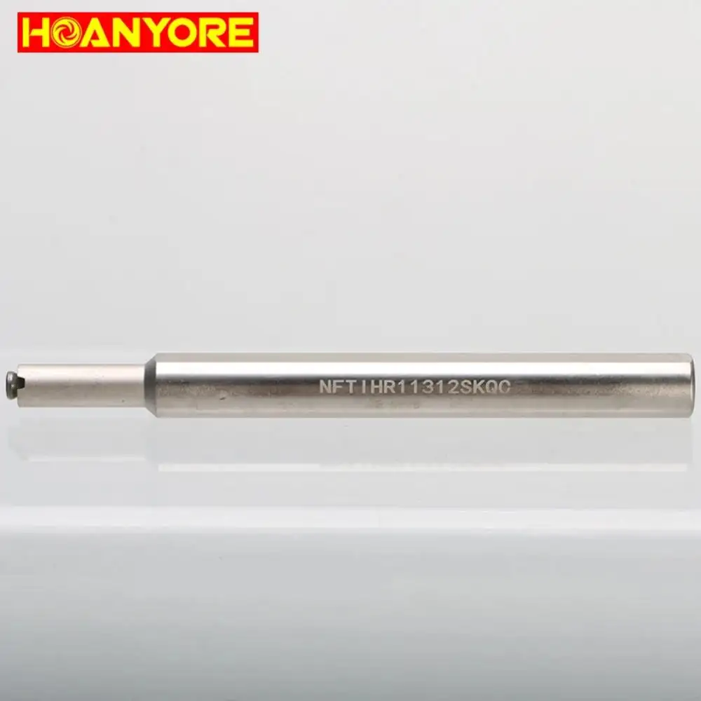 HOANYORE DC11.7-21, 7mm Tungsten Steel End Mills CNC Cutter dengan karbida T Slot penggilingan alat pemotong logam kotak OEM/ODM"