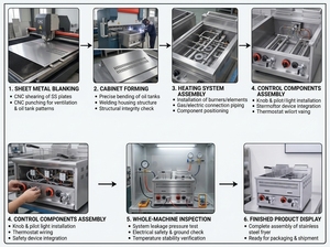 <span class=keywords><strong>Friteuse</strong></span> à <span class=keywords><strong>gaz</strong></span> de comptoir en acier inoxydable avec fenêtre de visualisation du feu et <span class=keywords><strong>double</strong></span> panier, idéale pour restaurants et hôtels – Meilleure vente - Product Image 6