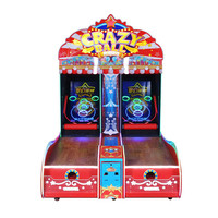 Machine de jeu de bowling électrique d'intérieur à monnayeur avec système de rédemption de tickets