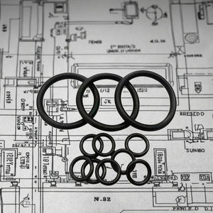 Shubo 6.99 Diamètre intérieur 145.42 148.59 151.77 158.12 164.47 170.82 177.17 Joint torique en nitrile NBR - Product Image 1
