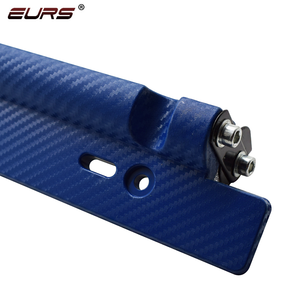 Soporte Universal Ajustable para Matrícula de <span class=keywords><strong>Coche</strong></span>, Soporte de Montaje Automático para Placa de Matrícula de Carreras de Fibra de Carbono - Product Image 2