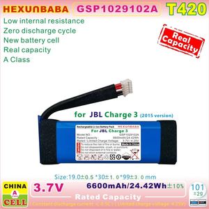GSP1029102A 3,7 V 6600 mAh Li-Ion-Batterie für JBL Charge 3 Charge3 2015 Version Lautsprecher T420 - Product Image 3