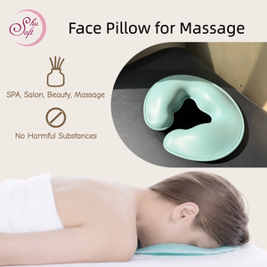Almohada Facial <span class=keywords><strong>de</strong></span> Gel para Camillas <span class=keywords><strong>de</strong></span> Masaje y Camas <span class=keywords><strong>de</strong></span> Belleza, con Orificio para Respirar, Venta al Por Mayor para Salones <span class=keywords><strong>de</strong></span> Belleza - Product Image 2