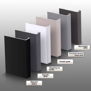 लक्जरी आधुनिक दरवाजा और खिड़की फ्रेम सजावट एल्यूमीनियम मिश्र धातु एकीकृत पास कस्टम कटिंग सेवा के साथ एकीकृत पास सेट - Product Image 3