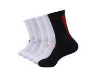 Chaussettes de sport pour hommes en gros, haute qualité, couleur unie, thermiques, absorbantes, à compression, pour la voûte plantaire et la cheville