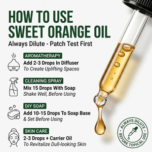 Olio Essenziale <span class=keywords><strong>di</strong></span> Arancia Dolce <span class=keywords><strong>di</strong></span> Qualità Premium, Profumo Agrumato Brillante e Duraturo per Candele e Miscele per Massaggi - Product Image 3
