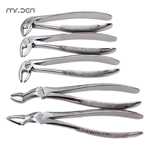 Yp <span class=keywords><strong>DENTAL</strong></span> Juego de 7 Pinzas de Extracción <span class=keywords><strong>Dental</strong></span> Pediátricas, Instrumentos Manuales de Acero Inoxidable, Certificación CE Clase I - Product Image 6