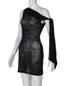 FS10977A nuovo arrivo Sexy abiti monospalla 2025 primavera estate abito da donna - Product Image 6