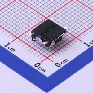 K2-1157SW-C3SW-04 Tactile Switch SMD-5P,6.2x6.2mm Switch 1.8N Vertical Mount 6.2mm 6.2mm - Product Image 2