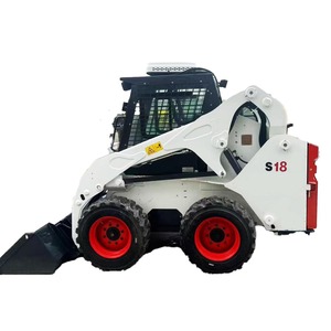 Minicargadora Original S18 de Bajo Precio, Cargadora de Ruedas de 2 y 3 Toneladas, Minicargadora de Dirección Deslizante de Segunda Mano en Venta, Certificación CE, con Martillo Hidráulico - Product Image 2