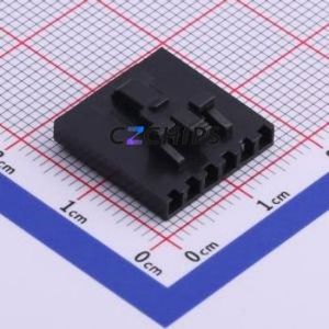 HX25418-6Y Housing (Wire-to-Board / Wire-to-Wire) P=2.54mm Connector 1x6P 2.54mm 1 6 - Product Image 2