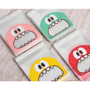 Sacs à biscuits <span class=keywords><strong>Monster</strong></span> Sacs à friandises en cellophane auto-adhésifs OPP pour boulangerie, biscuits, chocolats, snacks - Product Image 2