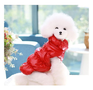 Chaleco de Algodón Cálido con Botones para Perro, Ropa de Invierno con Diseño de Dos Patas, Ropa para Mascotas - Product Image 6