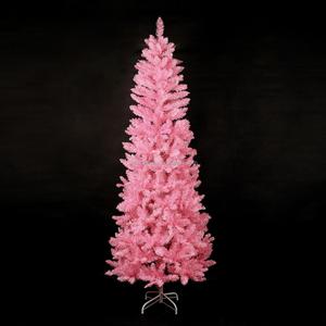 Árbol de Navidad Rosa de PVC Personalizado de Alta Calidad en Tamaños de 1.2m-2.7m para Decoraciones Festivas de Interior - Product Image 1