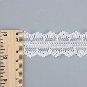 Diseño Personalizado 1 pulgada 2,5 cm ancho bordado poliéster guipur cinta de encaje ajuste - Product Image 3