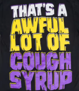 ALOCS Halloween T-shirt COUGH SYRUP Classic Cough Syrup Tee Streetwear T-Shirt <strong>Clothing</strong> <strong>Manufacturers</strong> 100%cotton Custom Clothes - Product Image 5