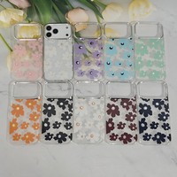 Étui de téléphone portable à fleurs pour iPhone 6 7 11 12 13 14 15 16 17 Pro Max, pochettes pour téléphones Samsung S26 S25 Oppo Vivo Redmi