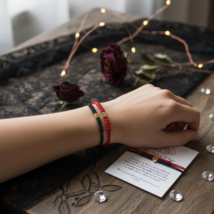 All'ingrosso braccialetti di corda di tendenza gotico stile minimalista Boho con pietre di strass vendita calda catena braccialetti di fascino - Product Image 3