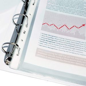 <span class=keywords><strong>50</strong></span> cái Tấm bảo vệ 8.5x11 inch rõ ràng trang bảo vệ cho 3 Vòng chất kết dính, Top tải giấy bảo vệ thư Kích thước - Product Image 3