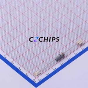Resistencia de Óxido Metálico de 390 Ohmios, 5%, MO1W-390ohm, Componente de Orificio Pasante THT, D4.5xL11mm, 350V - Product Image 2