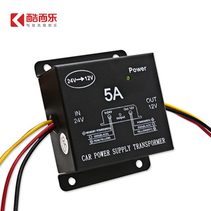 Convertisseur DC-DC Kulele 5A, transformateur d'alimentation automobile 24V vers 12V pour utilisation en véhicule - Product Image 2