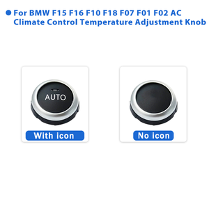 Bouton de réglage de la température du climatiseur pour <span class=keywords><strong>BMW</strong></span> Série 5, Série 7, X5, X6, F01, F02, F15, F16, <span class=keywords><strong>F10</strong></span>, F18, remplace OE 64119237555 - Product Image 3