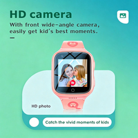 Montre connectée pour enfants K9 4G avec positionnement GPS, caméra, appels vidéo, jeux de puzzle, suivi de localisation SOS, montre connectée pour filles et garçons