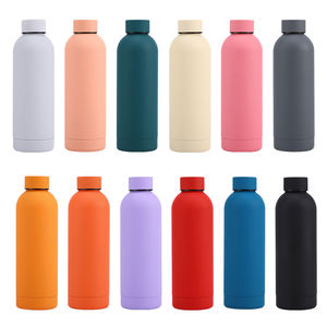 Bouteilles et gobelets personnalisés à faible MOQ, 500 ml, en acier inoxydable, gobelet isotherme, bouteille d'eau - Product Image 2