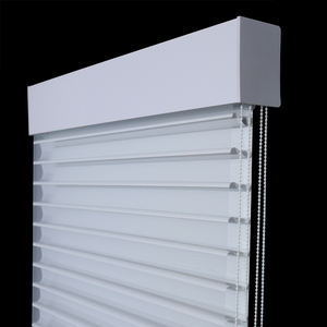 Stores de fenêtre ZSTARR avec cantonnière Tipiace, stores enrouleurs manuels à <span class=keywords><strong>double</strong></span> couche, stores sans cordon, stores enrouleurs jour et nuit - Product Image 2