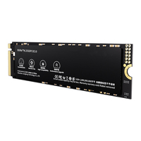 NVMe PCIE GEN3 M.2 1TB Internal Desktop Solid State Drive 3D NAND Metal Plastik Bersertifikasi RoHS