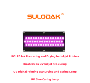 Système de séchage UV LED refroidi par eau 120*28,5 MM pour imprimantes Ricoh G5 G6, lampe de pré-séchage numérique pour encre UV - Product Image 3