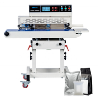 Machine de scellage de sac Doypack à fermeture éclair Kraft en acier inoxydable continu intelligent 210A pour noyau de vitesse