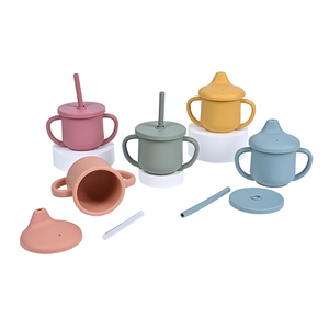2 в 1 силиконовая соломенная чашка для кормления детей - Product Image 4