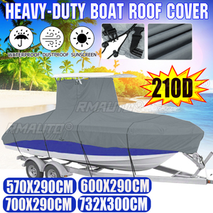 Heavy Duty Waterproof Boat Roof Cover <b>Yacht</b> 210D Dustproof Outdoor Protection Oxford Fabric Anti-smashing Durable and Tear Cover - Product Image 1