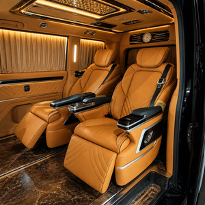 Modificación de Asiento Doble Aero de Lujo Personalizado con Cuero PU para Autocaravana <span class=keywords><strong>Mercedes</strong></span> <span class=keywords><strong>Sprinter</strong></span> - Product Image 1