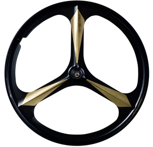 Nouvelle <span class=keywords><strong>roue</strong></span> en alliage de magnésium de 16 pouces Roues de <span class=keywords><strong>BMX</strong></span> 3 rayons Vélo pliable <span class=keywords><strong>Roue</strong></span> en carbone - Product Image 5