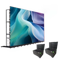 Pantalla LED de Alquiler para Exteriores 5x3 Píxeles P3.91 P4.81, Panel de Fondo para Escenario P2.976 P3.91, Pantalla LED de Alquiler para Cabina de DJ