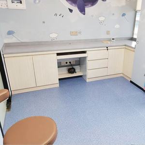 خزانة عيادة الأسنان مثبتة على الحائط مخصصة 90 درجة مع حوض حوض حوض خزانة أسنان أثاث عيادة - Product Image 6