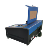 Mesin Ukiran Laser Kayu MDF Kertas Batu Karet 3020 40W/50W untuk Ukiran Liontin Dompet Segel