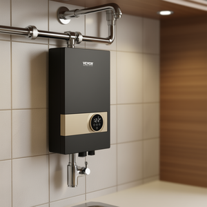 Calentador de agua eléctrico sin tanque Vevor de 18kw con pantalla digital, montado en la pared para cocina - Product Image 2
