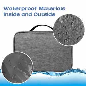 Custom Waterproof Hanging Toiletry Bag for Travel Multi-Functional Cosmetic Organizer <b>Case</b> Manufacturer - Product Image 3