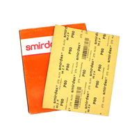 Feuille de papier abrasif sec en latex d'oxyde d'aluminium Smirdex
