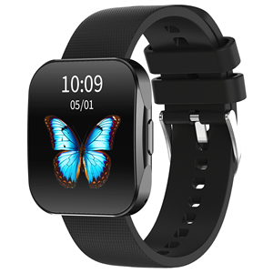Smartwatch U19 con Schermo Amoled Curvo Ultra-Sottile da 1,85 Pollici, Colore Nero, Monitoraggio della Salute, Cinturino <span class=keywords><strong>H</strong></span> - Product Image 6