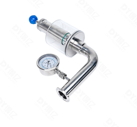 Vanne d'étanchéité d'eau automatique en acier inoxydable 304 pour réservoir de Fermentation de bière vanne d'échappement de réduction de pression sanitaire papillon